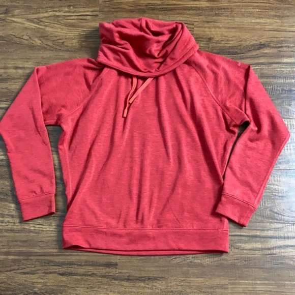 Nike obsessed dri fit infinity cowl neck sweatshirt size small - Picture 1 of 4